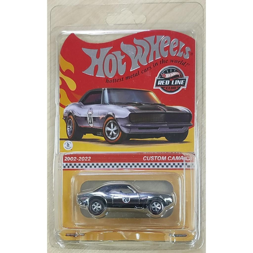 Hot Wheels Red Line Club Custom Camaro [Chevrolet Chevy ZAMAC RLC 2019 2022  HWC Collectors Exclusive 20th Anniversary] | Shopee Malaysia