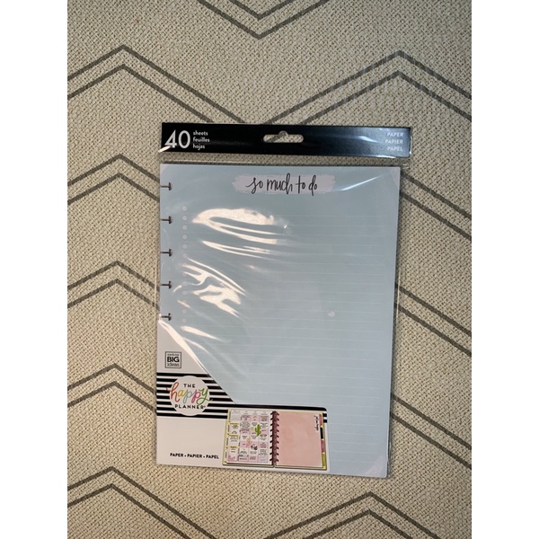 the happy Planner Filler Paper Shopee Malaysia
