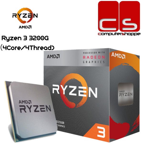 AMD Ryzen 3 3200G (3.6 GHz / 4 GHz) Tray - Achat Processeur AMD chez