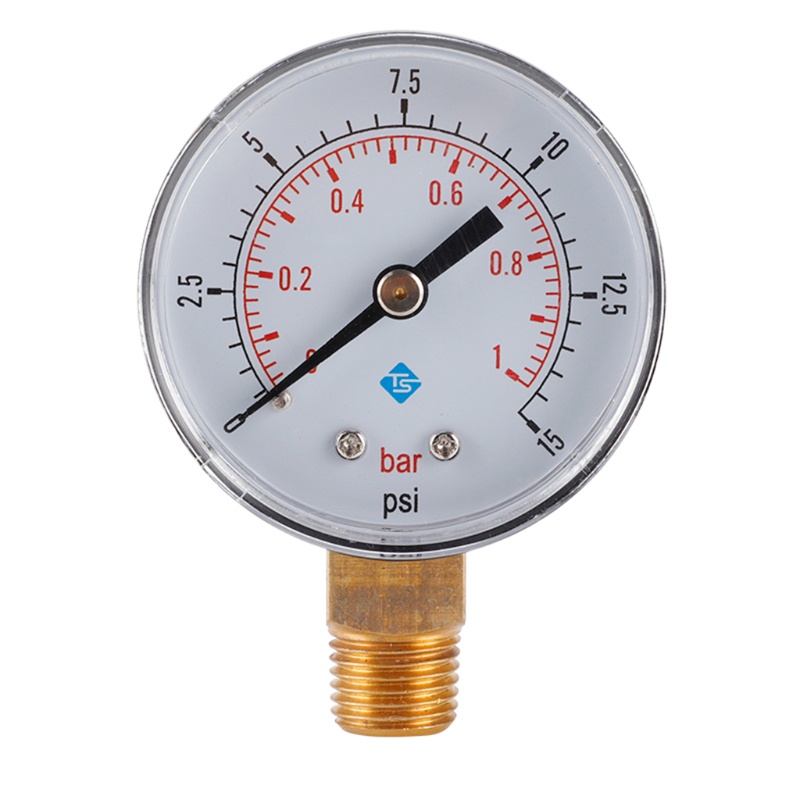 PCF* 1 4 BSPT Thread Mini Low Pressure Meter Pressure Double Scale ...