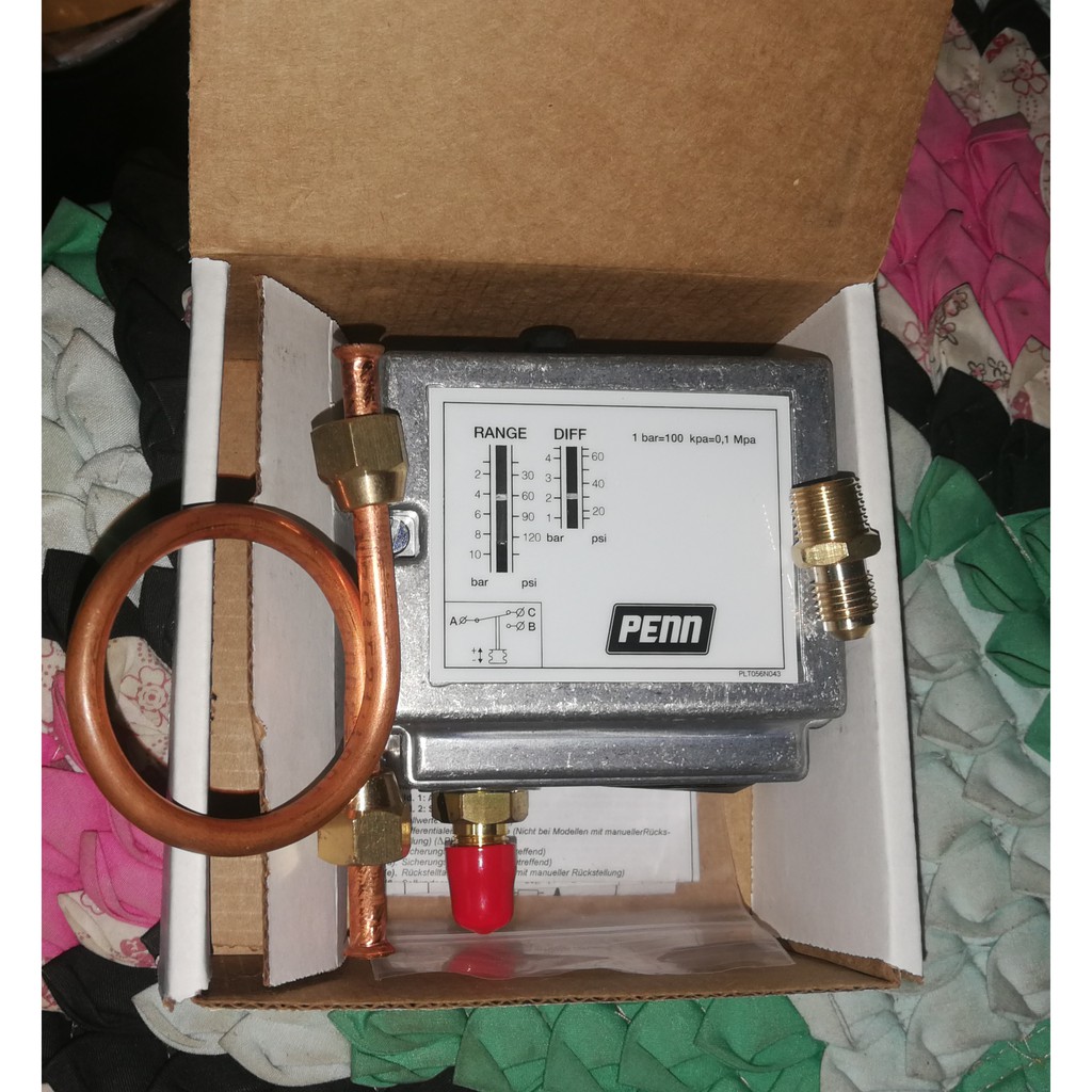 Johnson Control Pressure Switch(2 to 10 bar) Low Auto pressure Switch