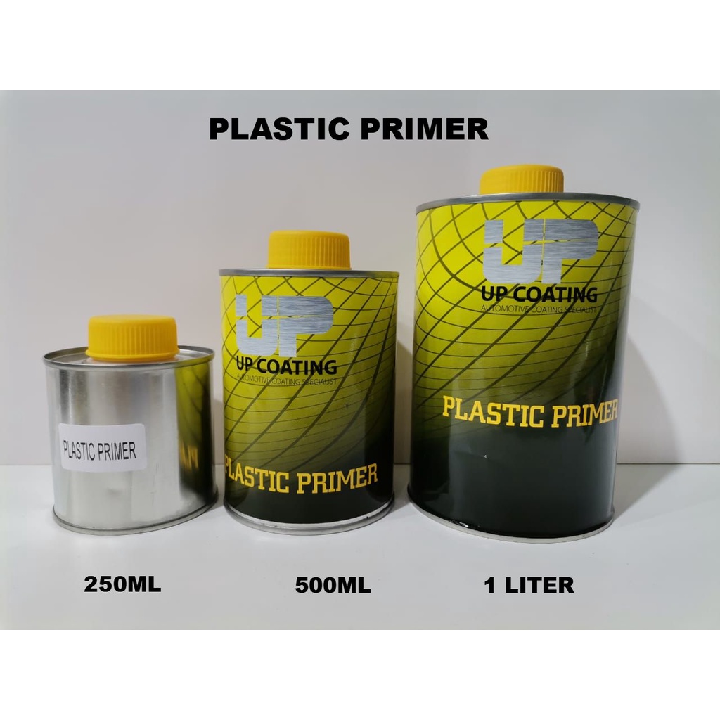 UP COATING PLASTIC PRIMER 1LITER/500ML/250ML/BUMPER/UNTUK CAT LEKAT