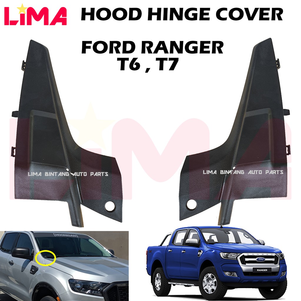 FORD RANGER T6 , T7 WIPER PANEL SEAL GANISH , HOOD HINGE COVER RIGHT ...