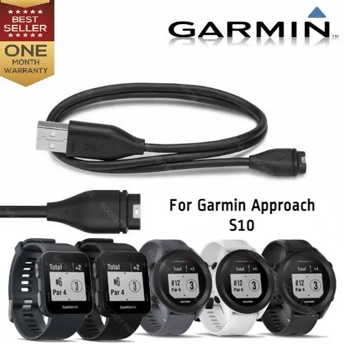 Garmin Approach S70 S62 S60 S42 S40 S12 S10 USB Charging Data Cable Not Included Watch Shopee Malaysia