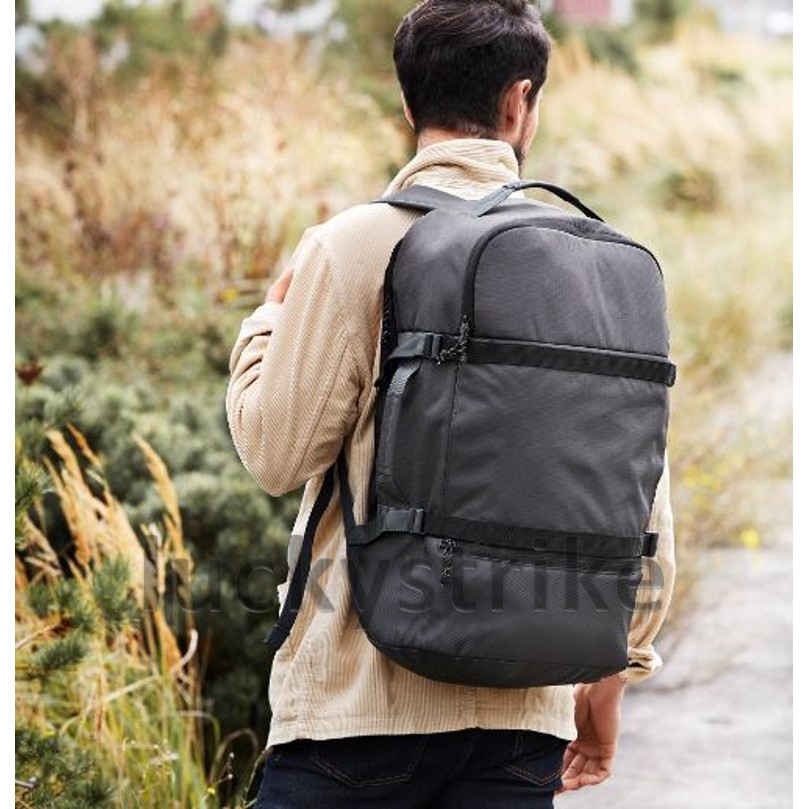 Sac De Voyage IKEA VARLDENS – Noir, Avec Poignée Longue, 20 Cm (neuf)