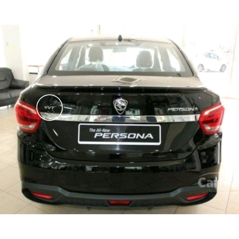 PROTON PERSONA 2019 REAR BONNET MARK (VVT) EMBLEM, LOGO/ BELAKANG BOOT ...