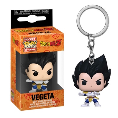 FUNKO POP Keychain Dragon Ball Super Z Goku Vegeta Gotenks doll keyring pendant Shopee Malaysia