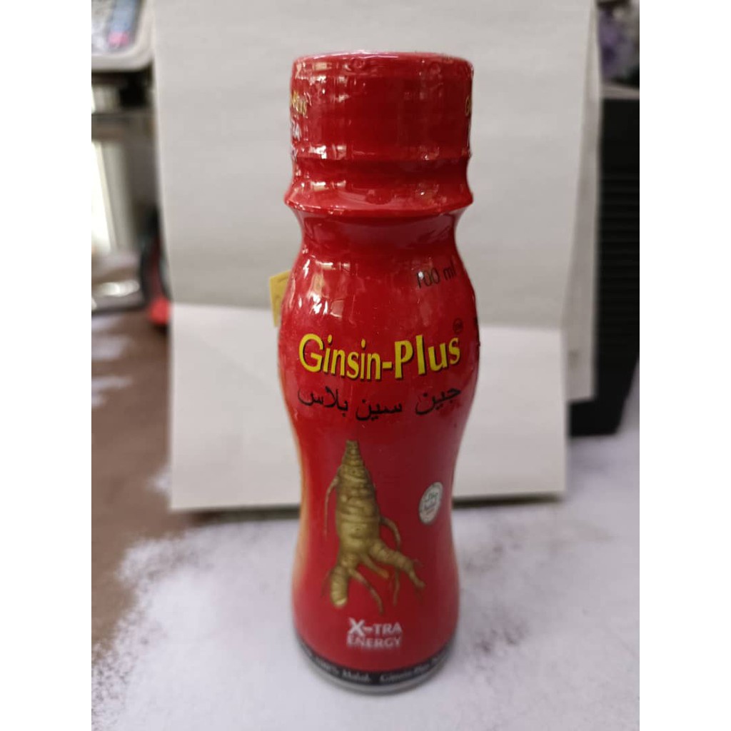 Ginseng Energy Drink 100ml 100 HALAL (GINSIN) Shopee Malaysia