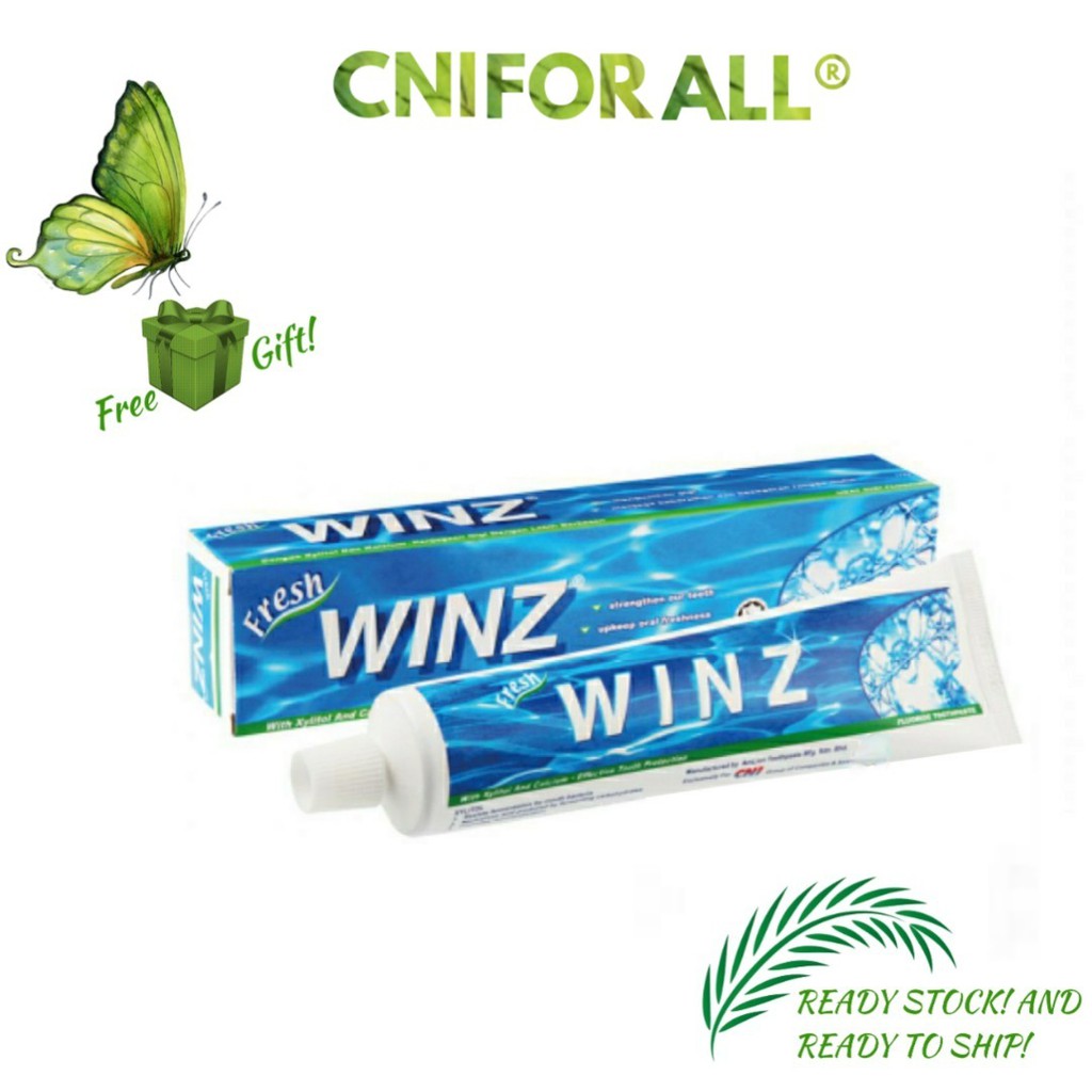 CNI Winz Fluoride Toothpaste 75g With Xylitol, Calcium and Phosphate