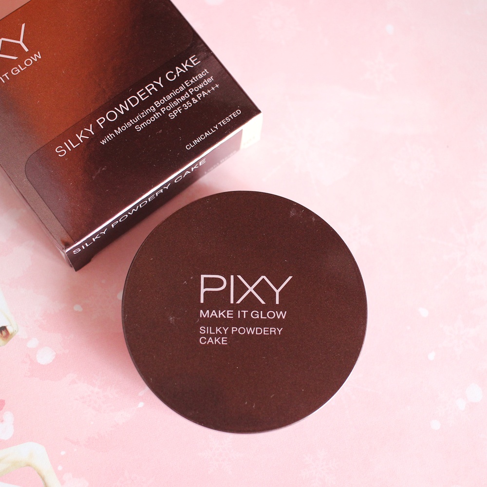 Pixy MAKE IT GLOW SILKY POWDERY CAKE | Shopee Malaysia