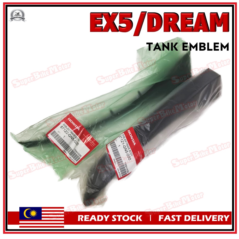HONDA EX5 / EX5 DREAM - 100% Original Honda Tank Emblem