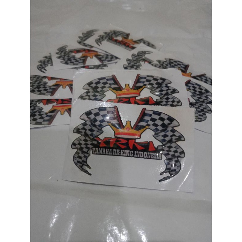 RX Yamaha Emblem Embossed Sticker (resin Embossed) | Shopee Malaysia