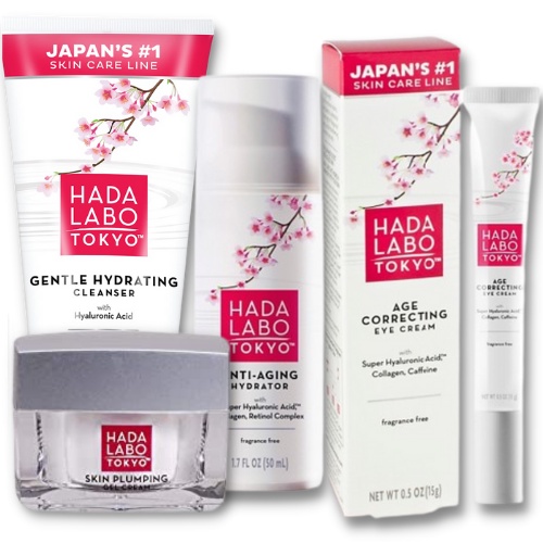 [ iiMONO ] Hada Labo Tokyo Skin Plumping Gel Cream AntiAging Hydrator Age Correcting Eye