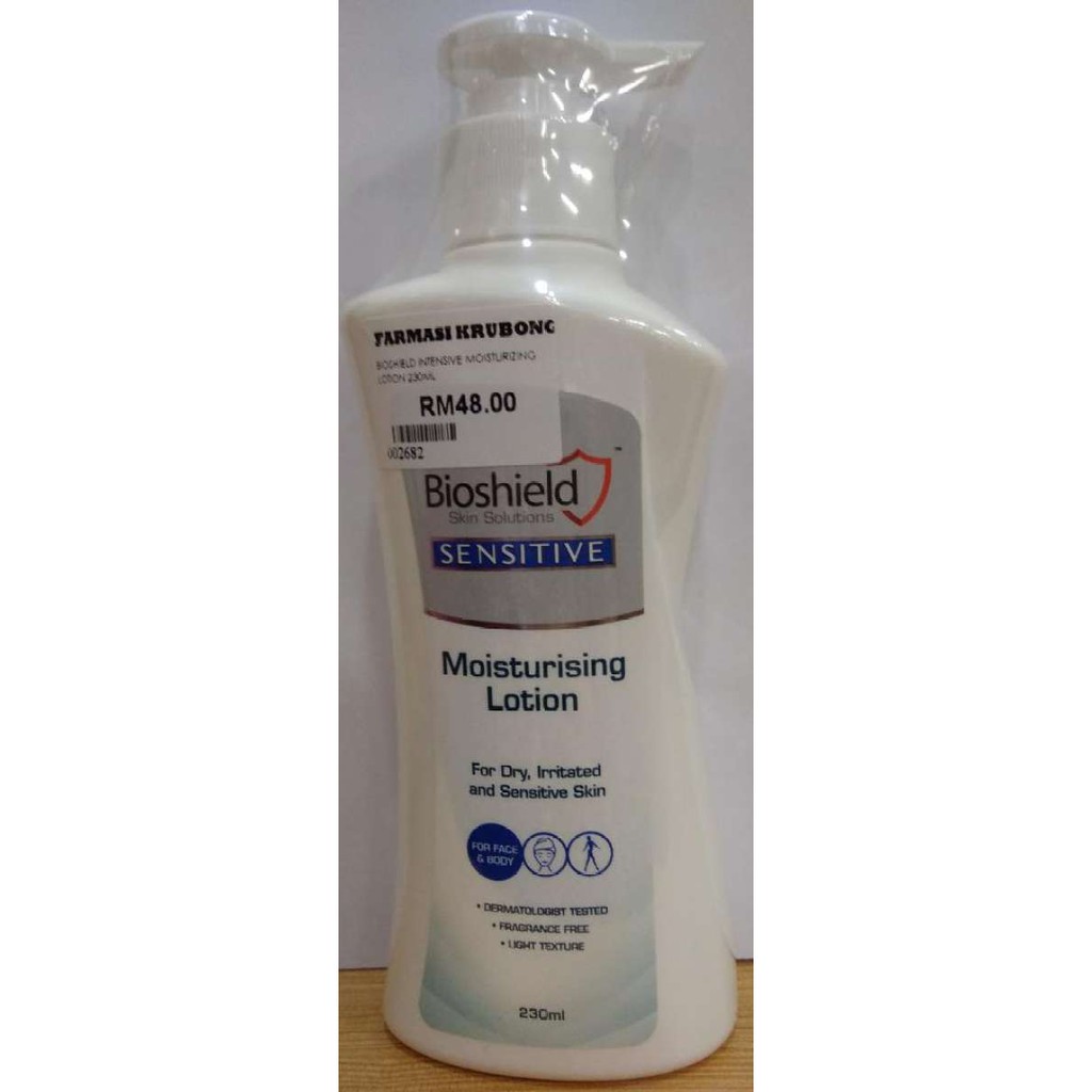 BIOSHIELD SENSITIVE MOISTURISING LOTION 230ML | Shopee Malaysia