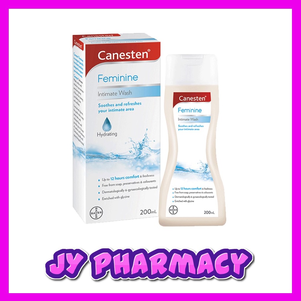 Bayer Canesten Feminine Intimate Wash 200 mL (Made in Australia