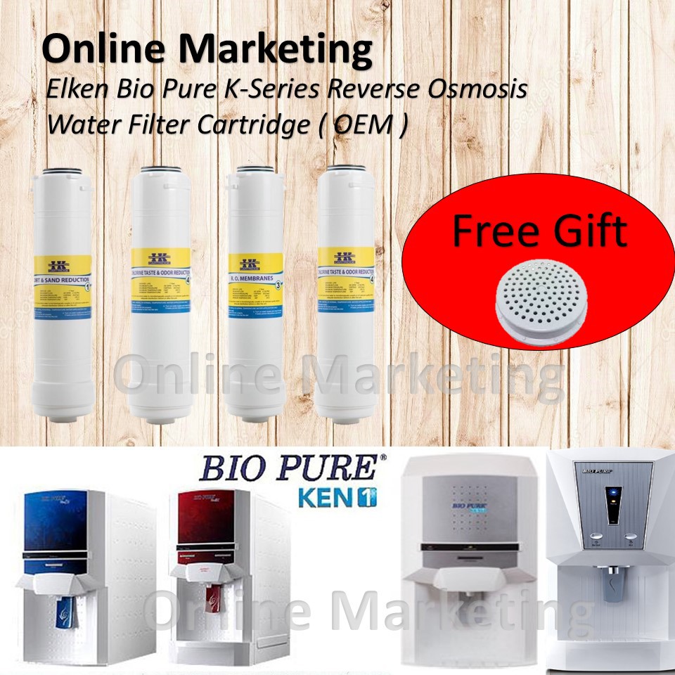 Elken Bio Pure KSeries Reverse Osmosis Water Filter Cartridge (OEM