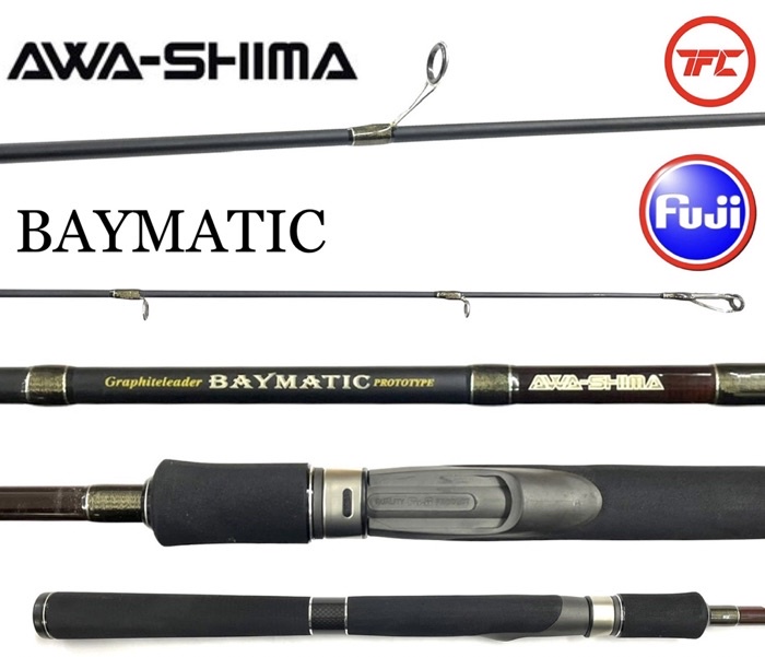 OFFER!!! AWASHIMA Baymatic Spinning Fishing Rod Graphite | Shopee Malaysia
