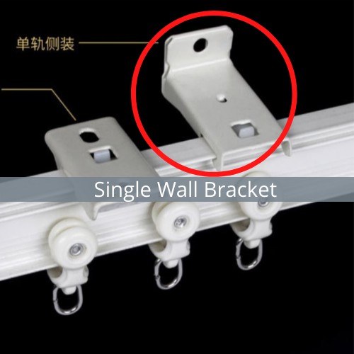 T03 Curtain rail curtain track curtain rod langsir railing bendable