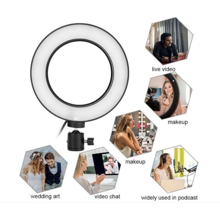 Ring Light Full Set (Black Edition) | Shopee Malaysia