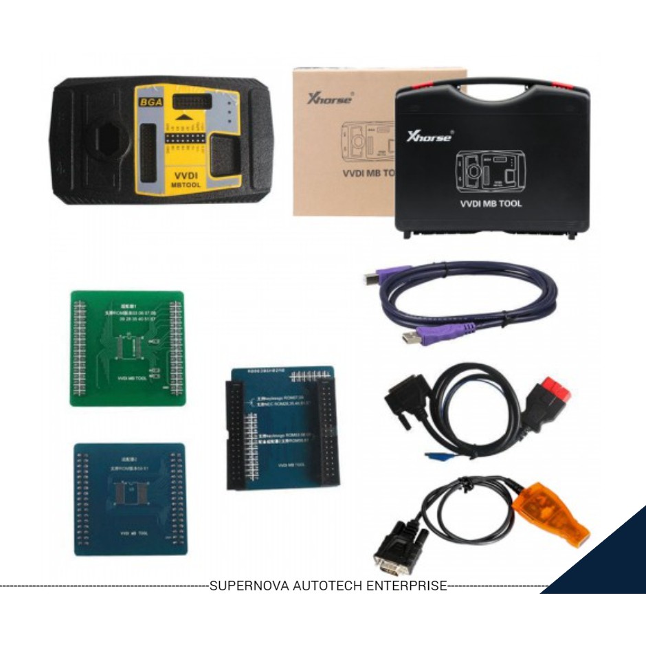 ORIGINAL XHORSE VVDI MB BGA TOOL FOR BANZ KEY PROGRAMMER ENGLISH ...