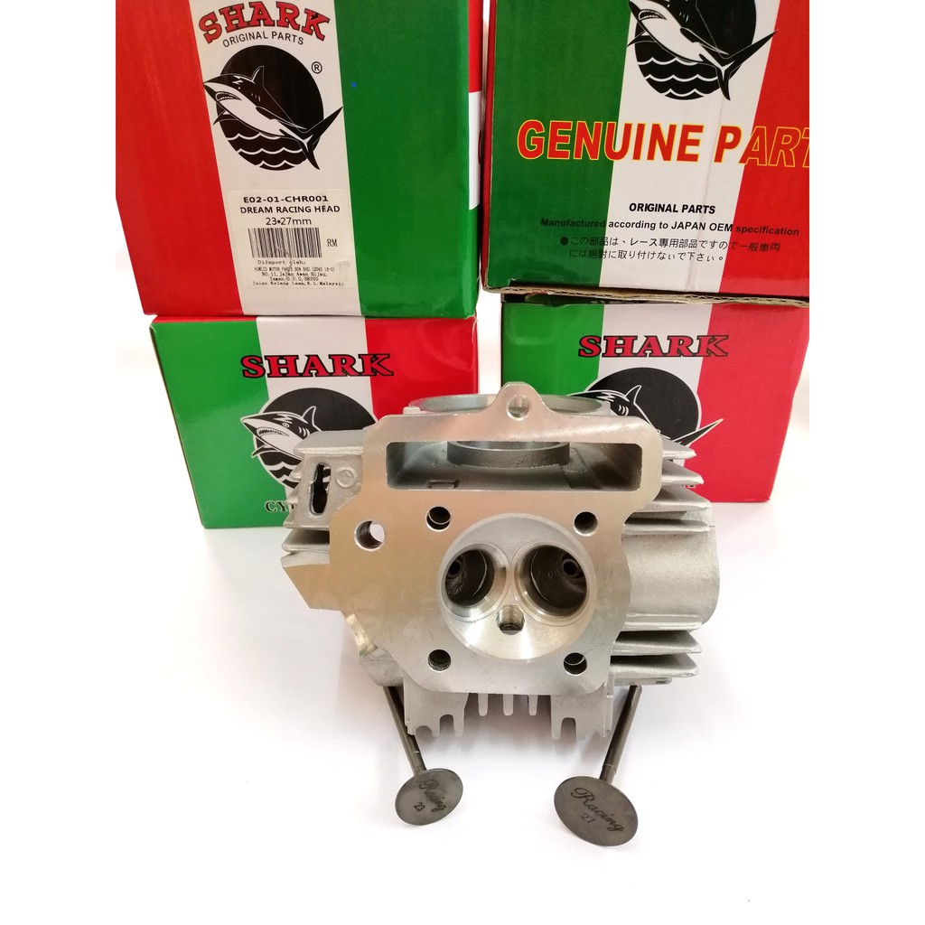 (100% ORIGINAL) SHARK RACING HONDA EX5 DREAM RACING HEAD [ 23 / 27MM ...