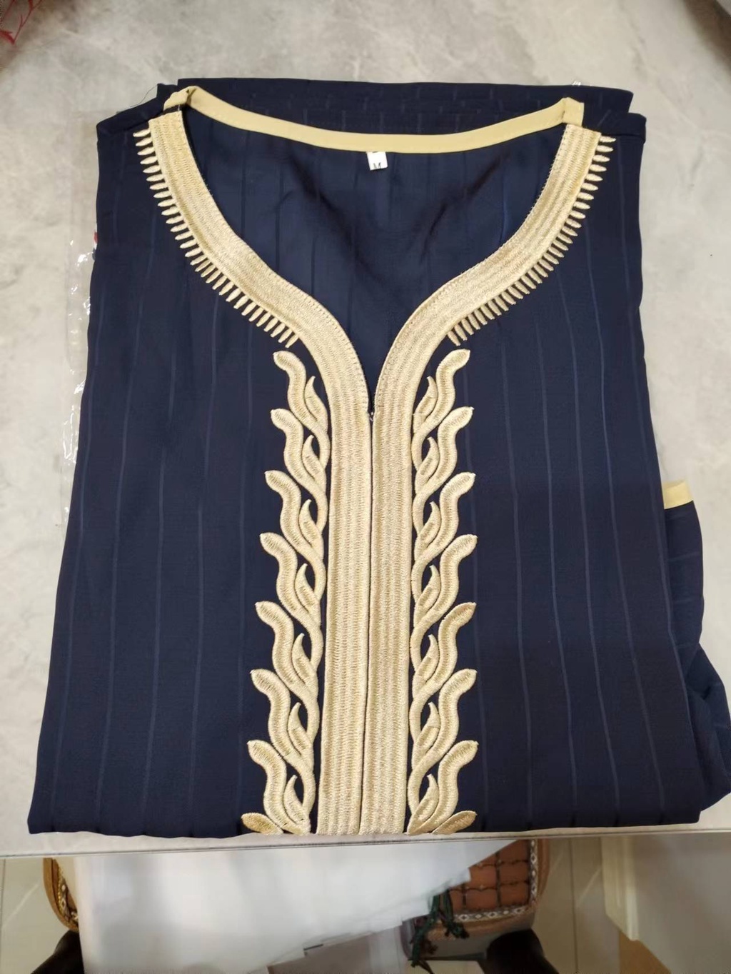 Fashion Men Jubba Thobes Muslim Robe Ethnic Style Jubah Lelaki Lengan ...