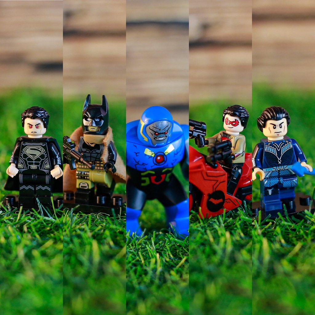 Lego Superman DC Superman, Batman, Robin, Darkside, WonderWoman