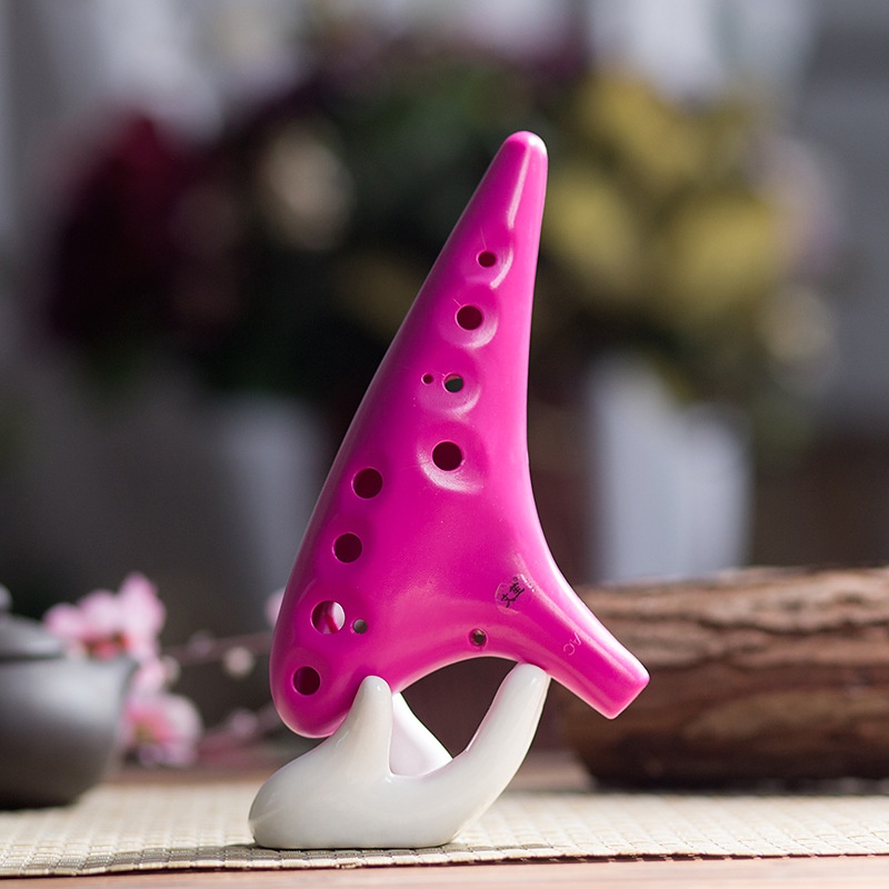 Plastic Ocarina 12Hole Alto CKey Plastic Ocarina Various Color