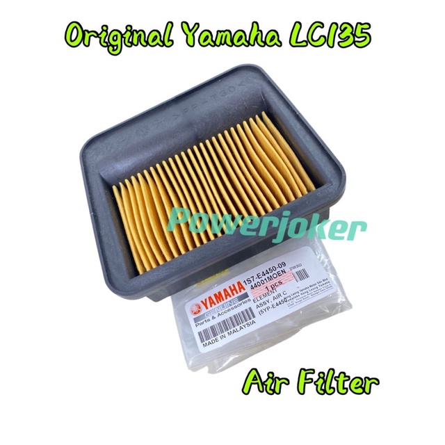 LC135 LC 135 Air Filter Kotor Angin Filter (100 Original Yamaha) Air Cleaner Shopee Malaysia
