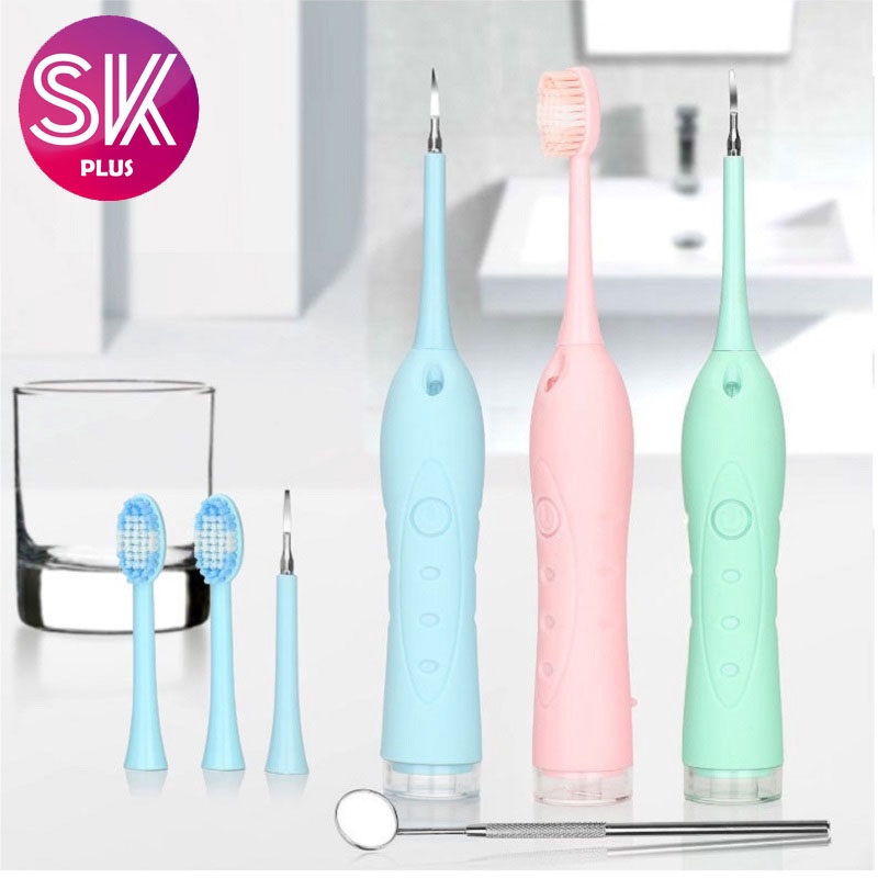SKPLUS Home Use Portable Electric Tooth Cleaner Sonic Dental Scaler ...