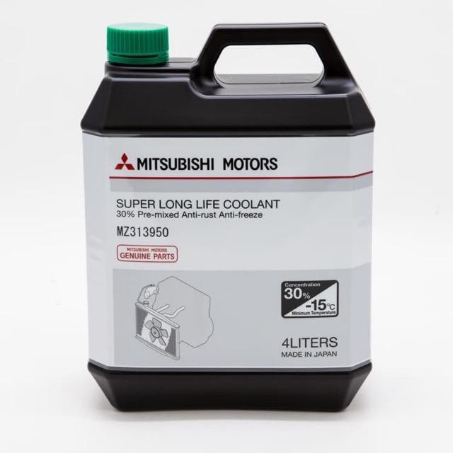 Mitsubishi Genuine Super Long Life Coolant 4L (GREEN) 100%ORIGINAL FOR ...