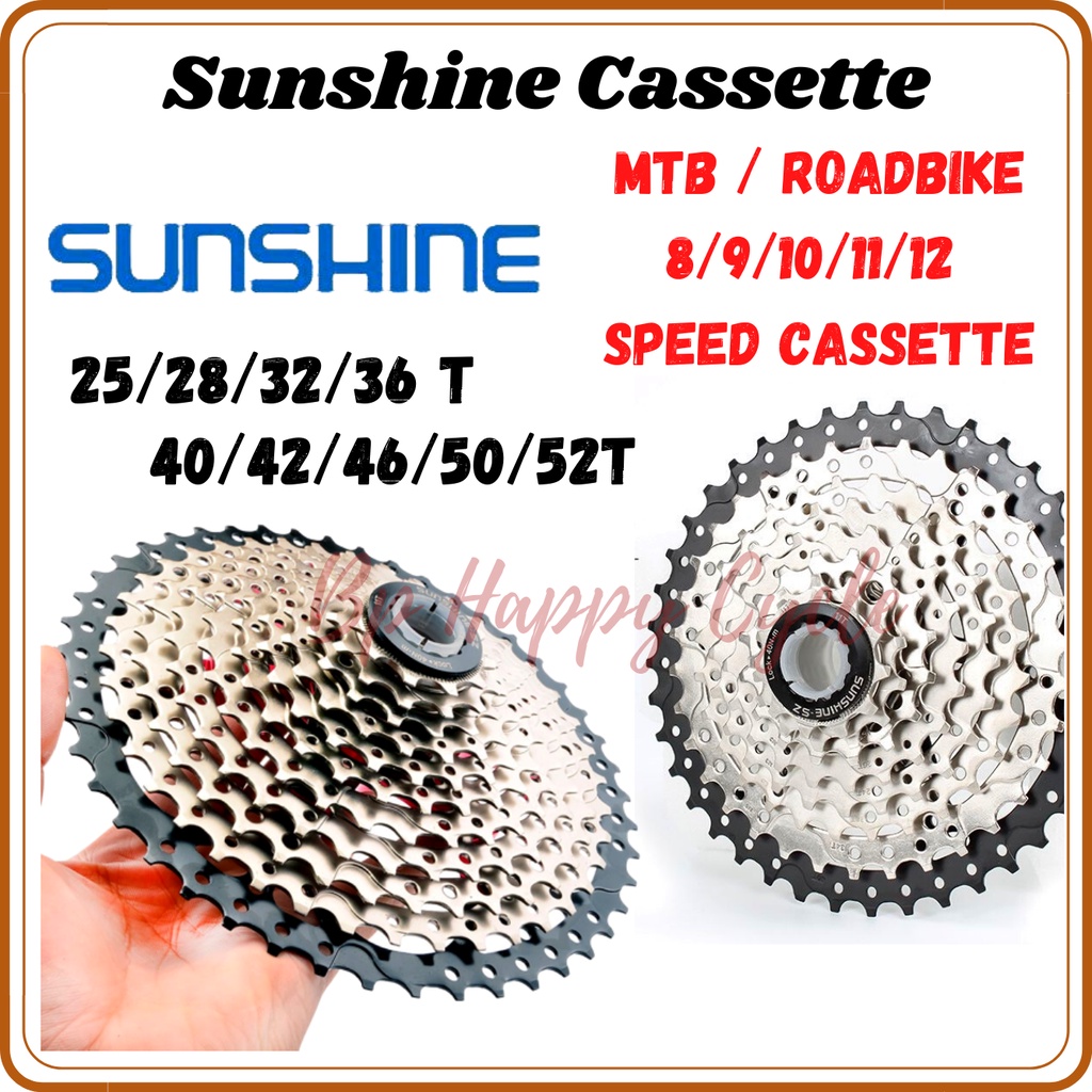 BOLANY 9-Speed MTB Cassette – 11-50T Wide Range, Fits Shimano/SRAM, Mountain Bike
