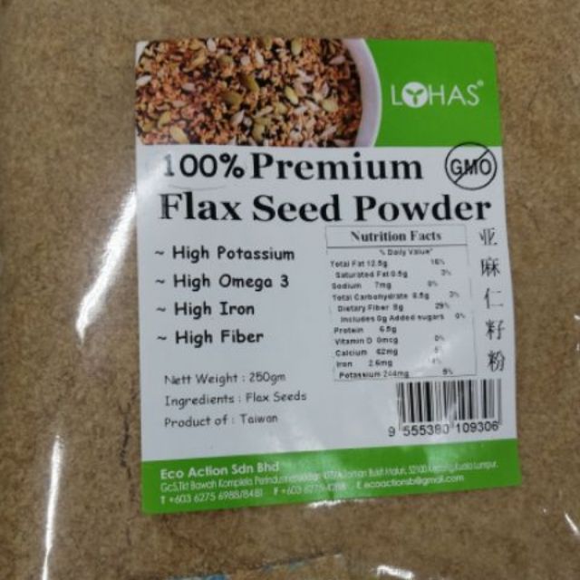 🎉🎉(BIG SALES) 6/2022 100Premium Flaxseed Powder 250g Shopee Malaysia