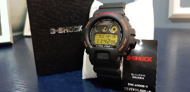 Made in JAPAN G-SHOCK DW-6900B-9 Fox Fire | Shopee Malaysia
