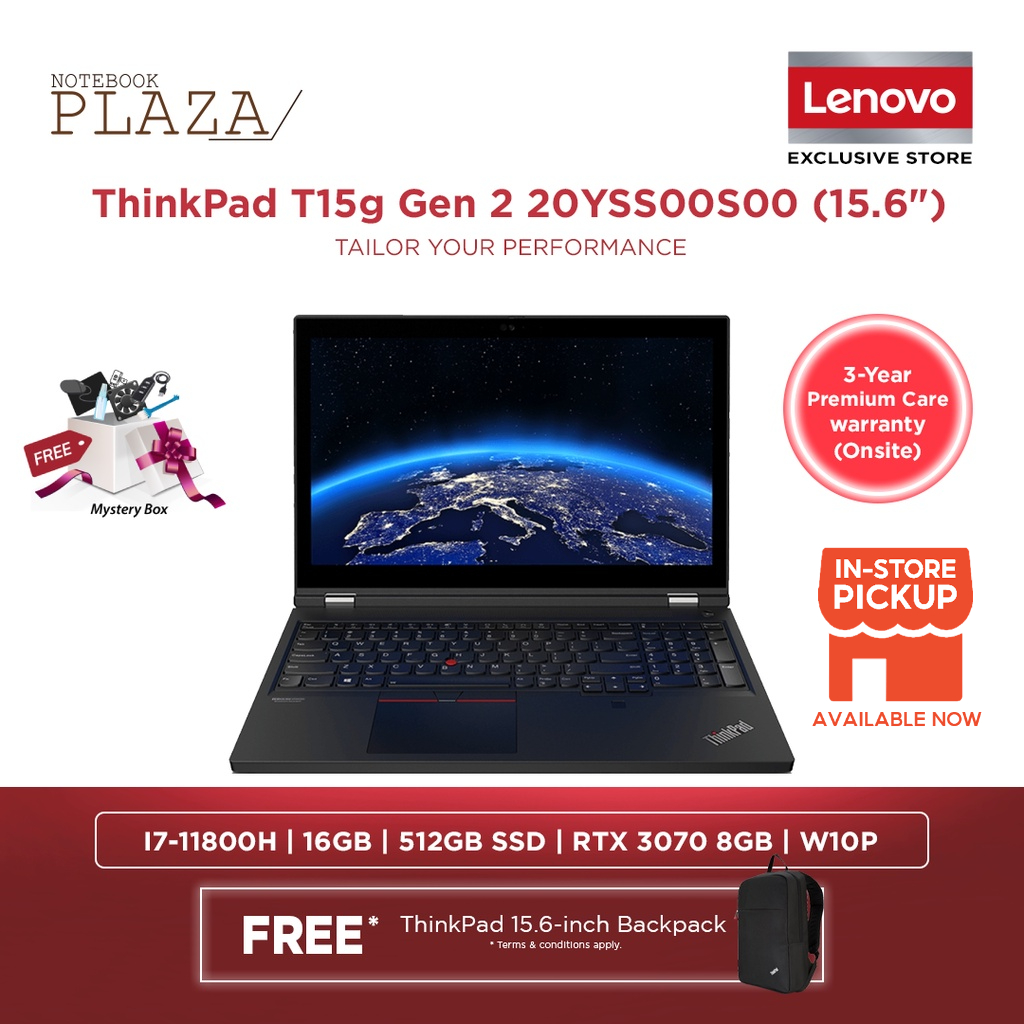 Lenovo ThinkPad T15g Gen 2 20YSS00S00 15.6