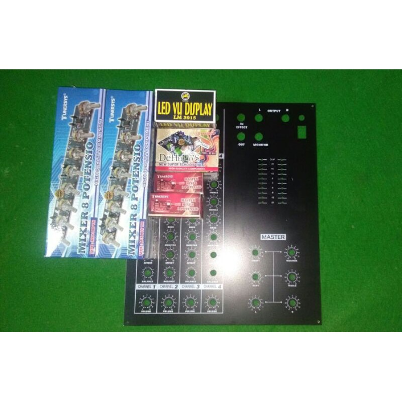 CHANEL 4-channel Mixer Panel Package And Components | Shopee Malaysia