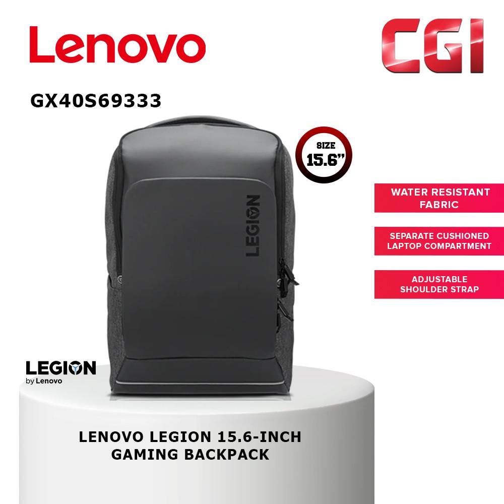 Lenovo Legion 15.6-Inch Gaming Backpack - GX40S69333 | Shopee Malaysia