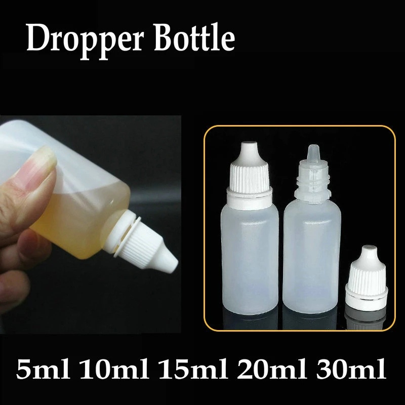 5/10/15/20/30/50 ML Plastic Extrudable Eye Drop Bottle / Empty ...