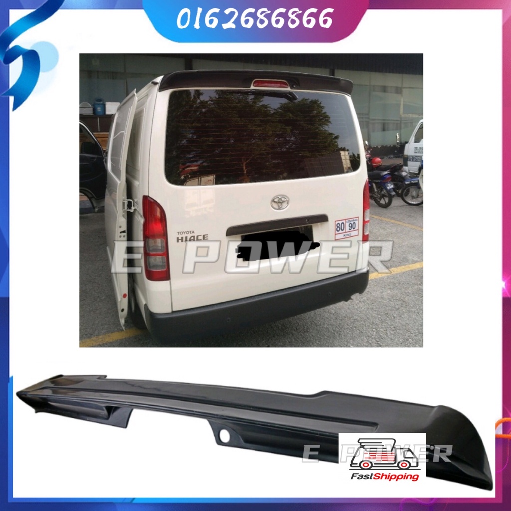 Hight Quality[Ready Stock] Fiberglass Rear Spoiler Wing Rowen Style For ...