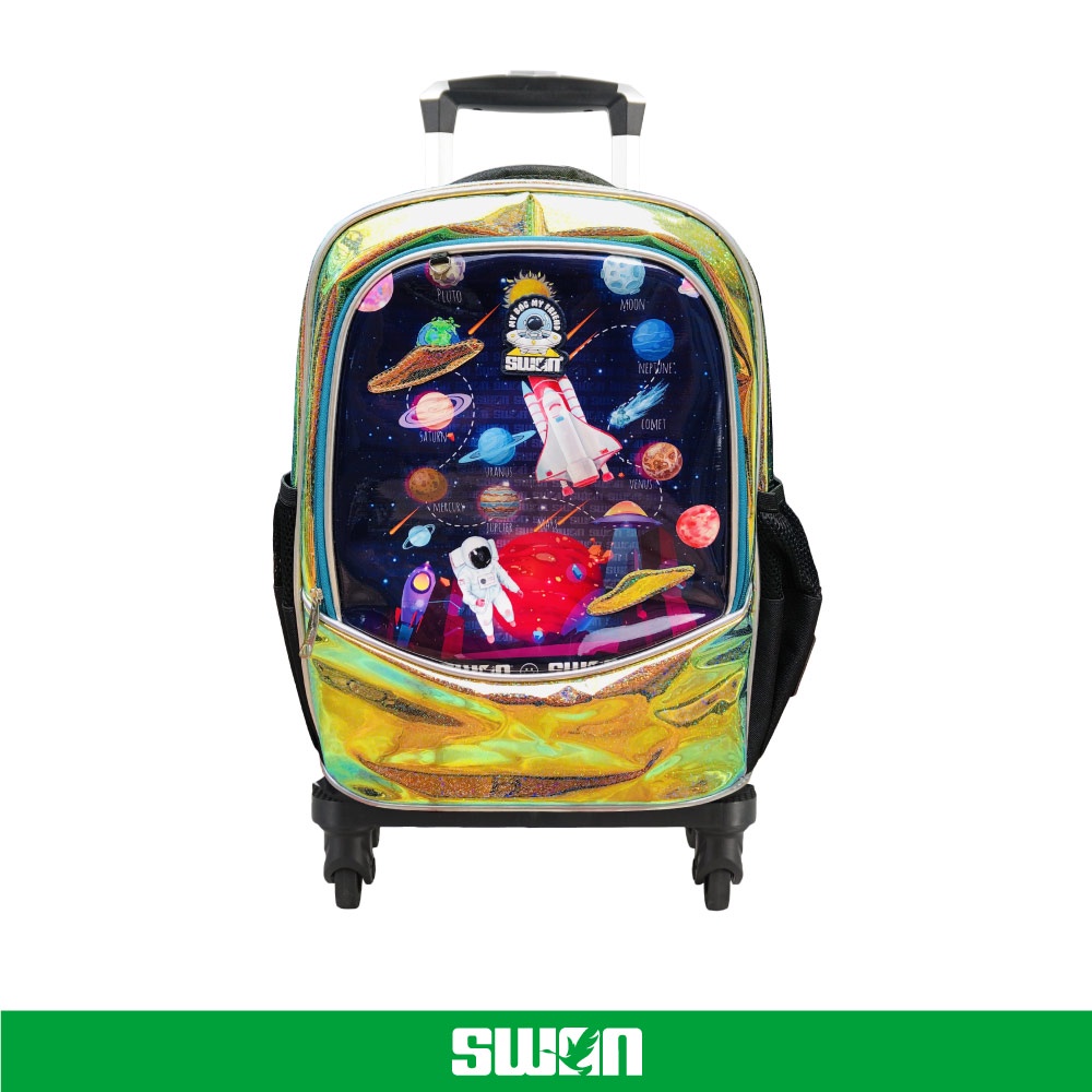 Swan Original Doodle Trolley School Bag Primary XL With 360 Degree Rotating Wheel Shopee Malaysia