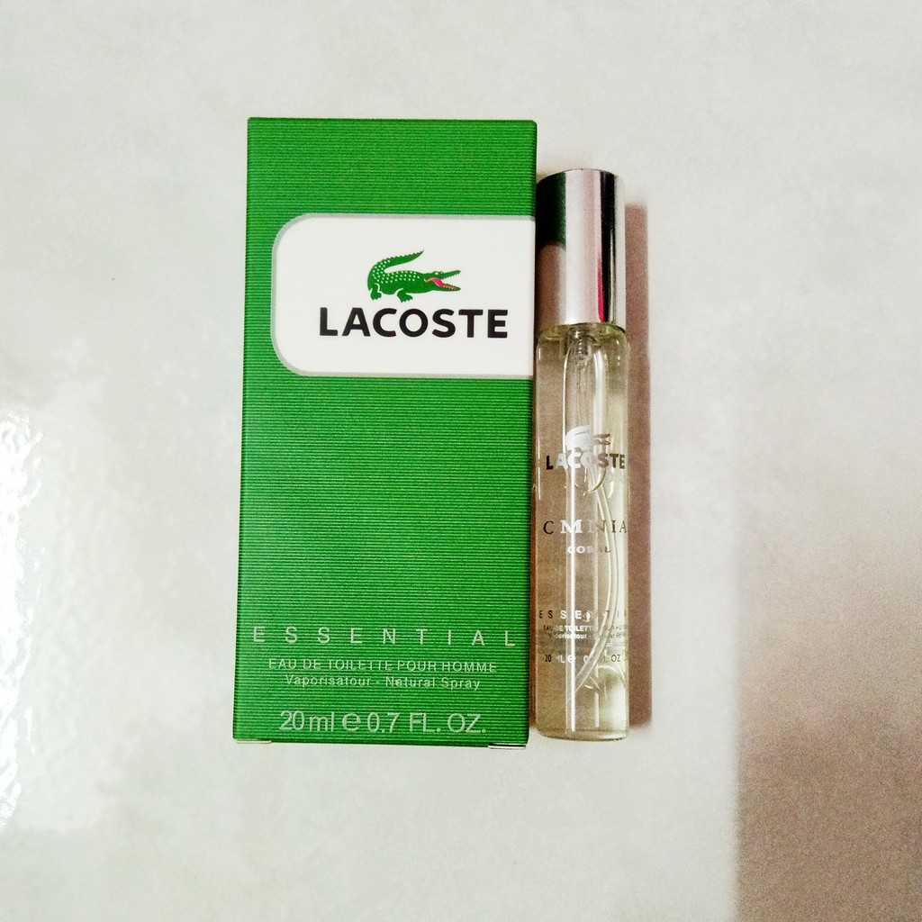 LACOSTE ESSENTIAL POUR HOMME EDT 20ML Shopee Malaysia