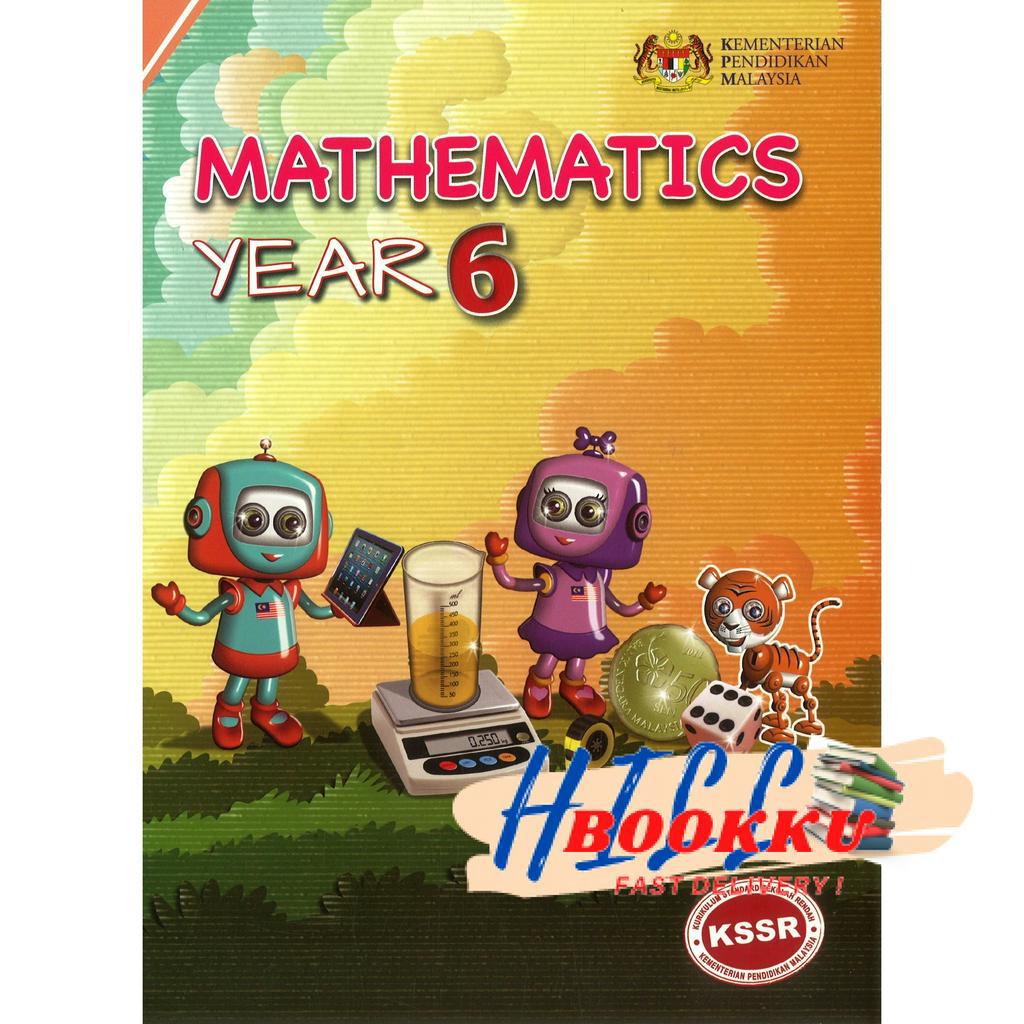 Buku teks mathematics year 6 english version shopee malaysia