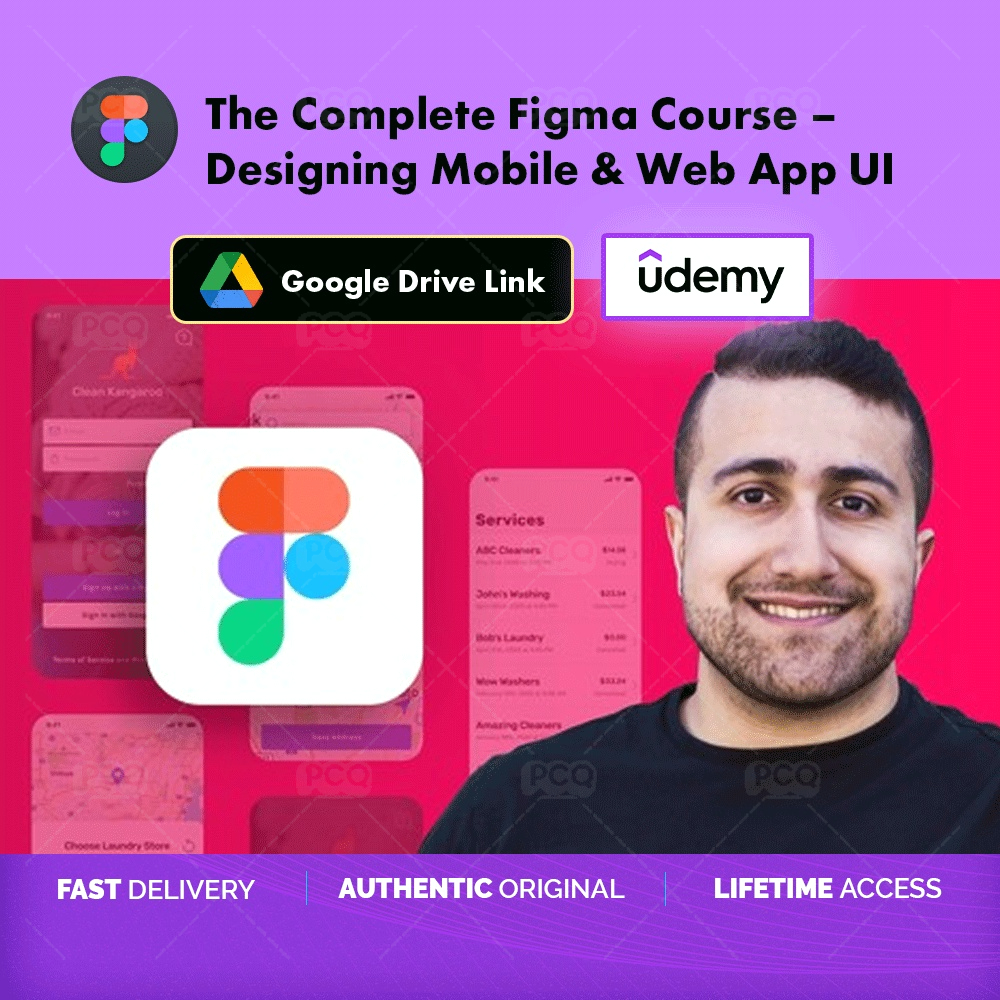 Figma Course- The Complete Figma Course – Designing Mobile & Web App UI ...