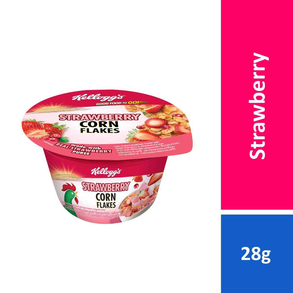 [Gift Redemption] Kellogg's Strawberry Corn Flakes Cereal Gimmick 28g ...