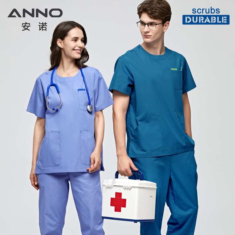 Anno Summer Nurse Uniform Female Form Scrub Suit Health And Beauty
