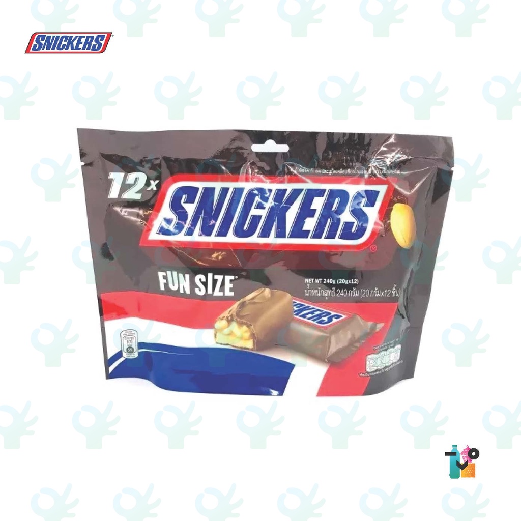 Snickers Fun Size Original 12 X 20G | Shopee Malaysia