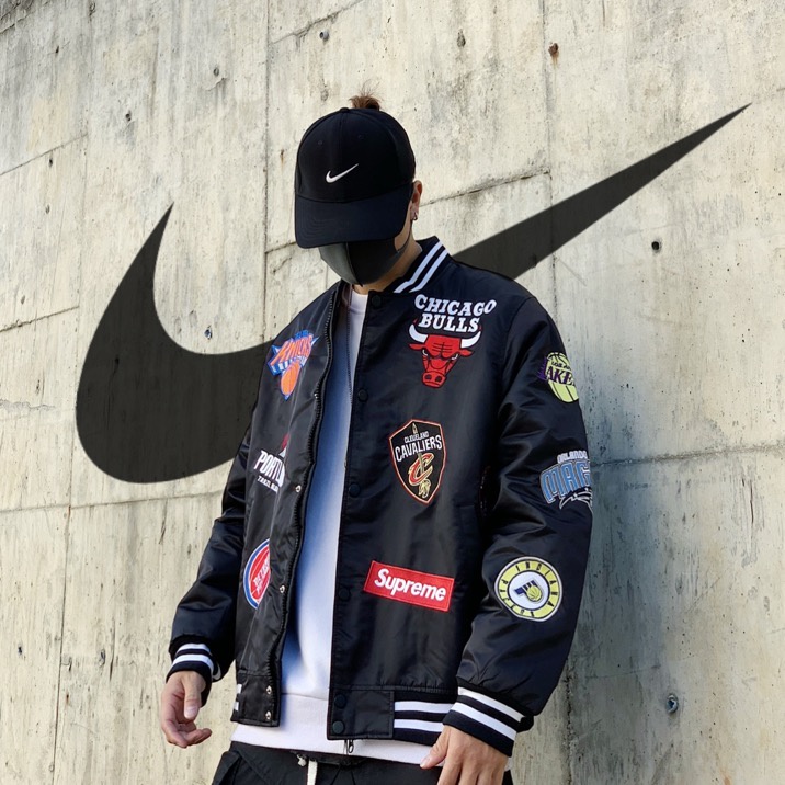 Supreme x nike clearance x nba jacket price