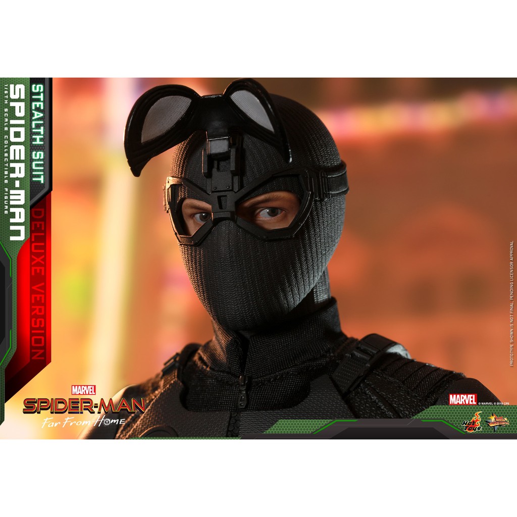 Figurine Hot Toys MMS 541 Spider-Man Stealth Suit Deluxe 1/6 - Far From Home, Neuf