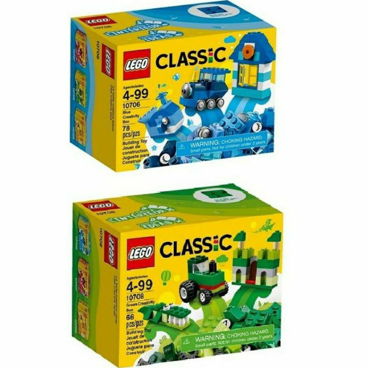 Lego classic blue creativity best sale box 10706 building kit