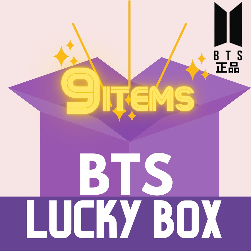 BTS Lucky Box Surprise Box K-POP IDOL GOODS | Shopee Malaysia